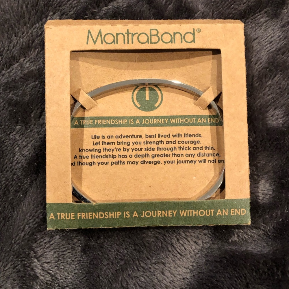 Friendship Mantra Band Bracelet, Brand New in Box!